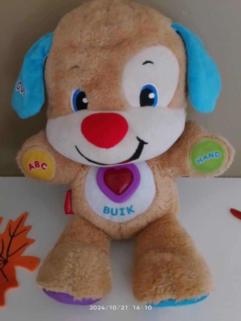 Fisher price, beer,35 cm hoog,3 niveaus,spreekt,zingt, Kinderen en Baby's, Speelgoed | Fisher-Price, Ophalen of Verzenden, Zo goed als nieuw
