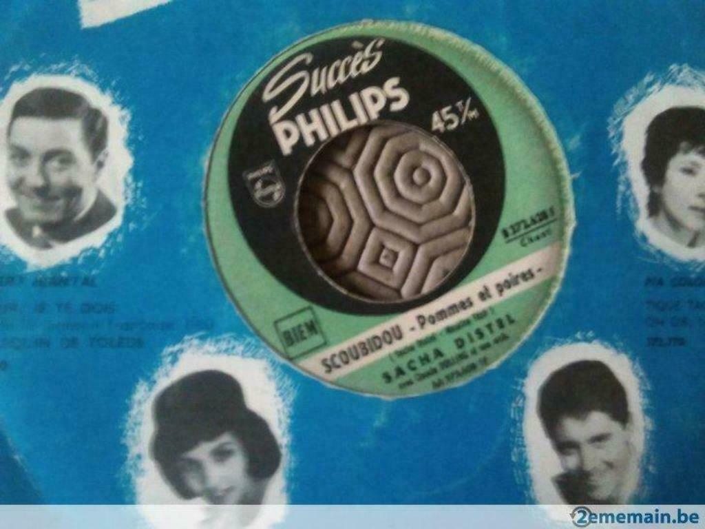 Sacha Distel "Scoubidou", Enlèvement ou Envoi, Single