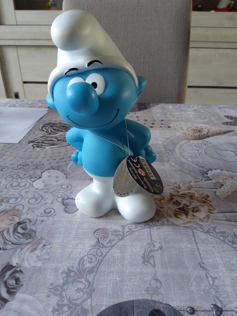 Plastoy Smurf Spaarpot, Ophalen of Verzenden, Zo goed als nieuw
