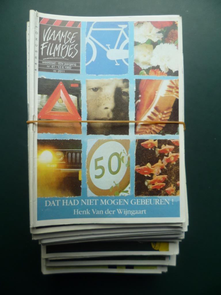 Vlaamse filmpjes weekblad uitgeverij Averbode x 42 1992/93, Ophalen of Verzenden, Gelezen