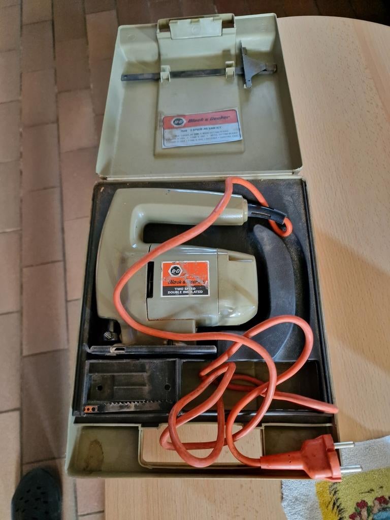 Decoupeerzaag Black en decker, Ophalen, Gebruikt, Decoupeerzaag, Black & Decker