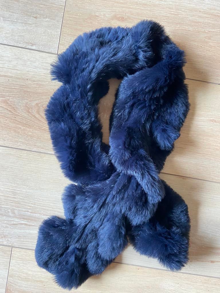 Blauwe sjaal Oakwood, Enlèvement ou Envoi, Comme neuf, Écharpe
