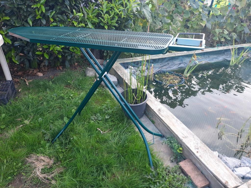 Brabantia strijkplank 1,25 m x 38 cm solide vintage, Ophalen, Zo goed als nieuw