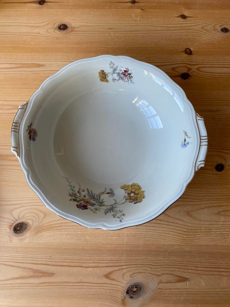 Vintage porseleinen schaal Zeh Scherzer Bavaria, Ophalen