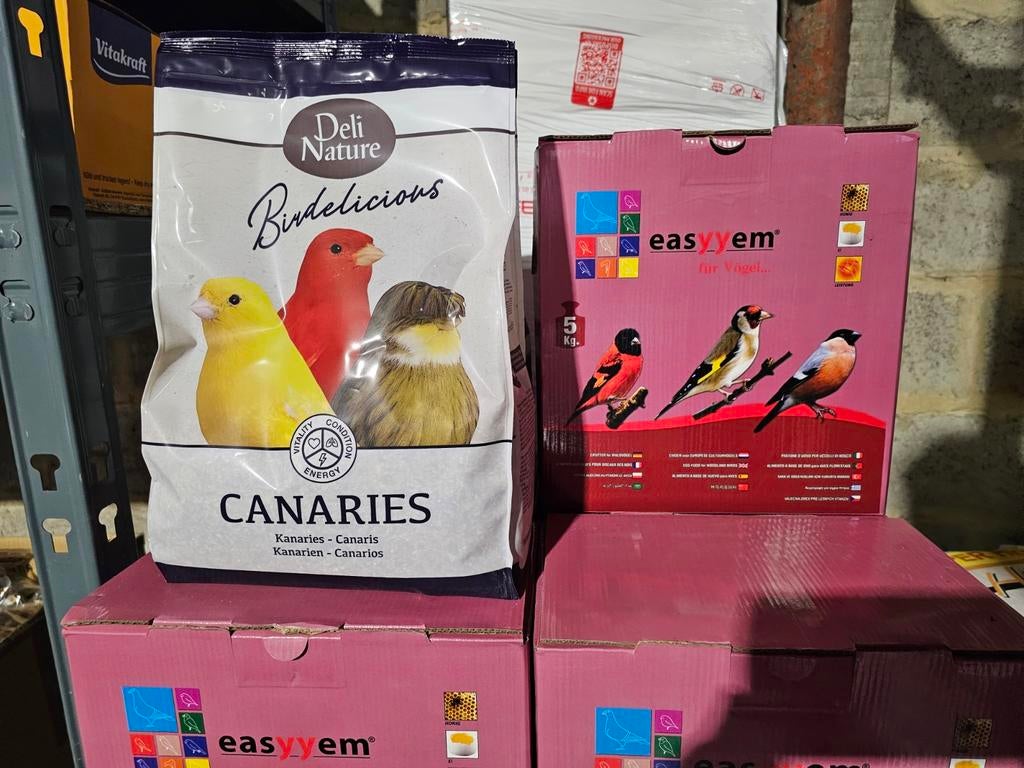 Birdelicious Kanaries 2.5kg - Deli nature, Ophalen