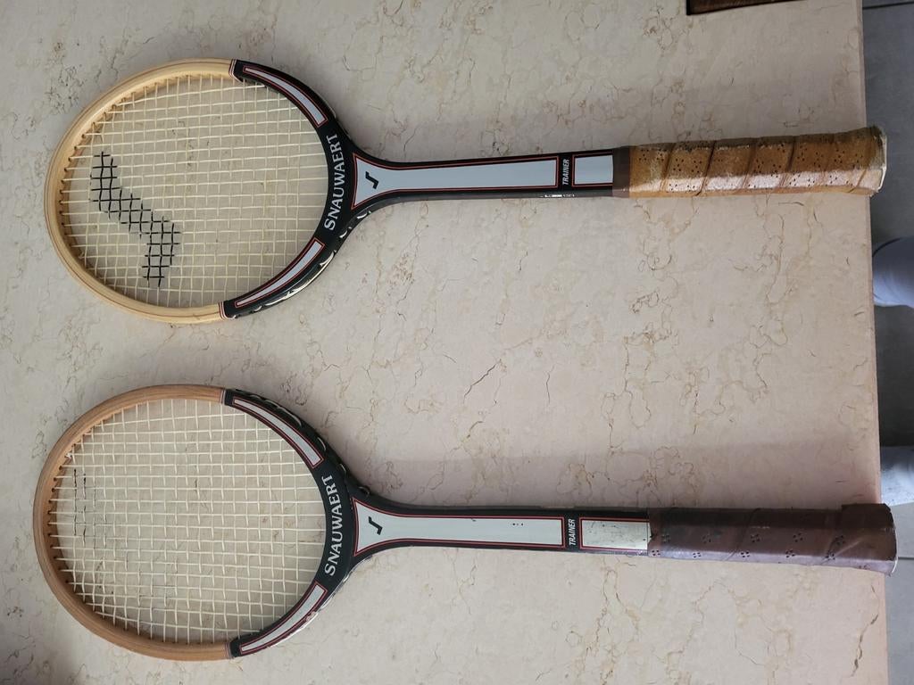 2 tennis raketten Snauwaert., Sport en Fitness, Tennis, Ophalen of Verzenden, Zo goed als nieuw