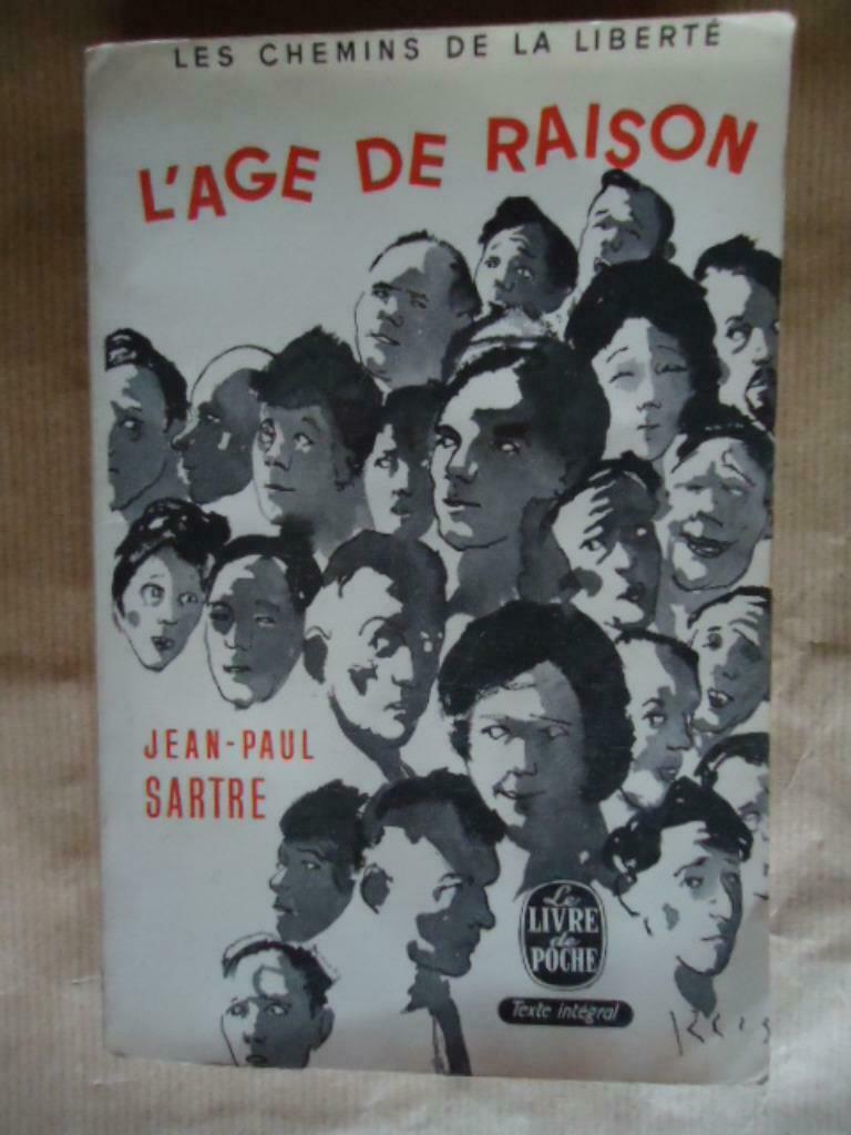 JEAN-PAUL SARTRE Les chemins de la liberté Tome II : L'âge d, Enlèvement ou Envoi, Utilisé