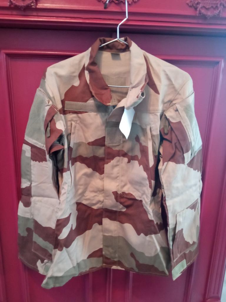 Militaria Armée Française Haut de Treillis  Sable F3, Envoi, Armée de terre, Vêtements ou Chaussures