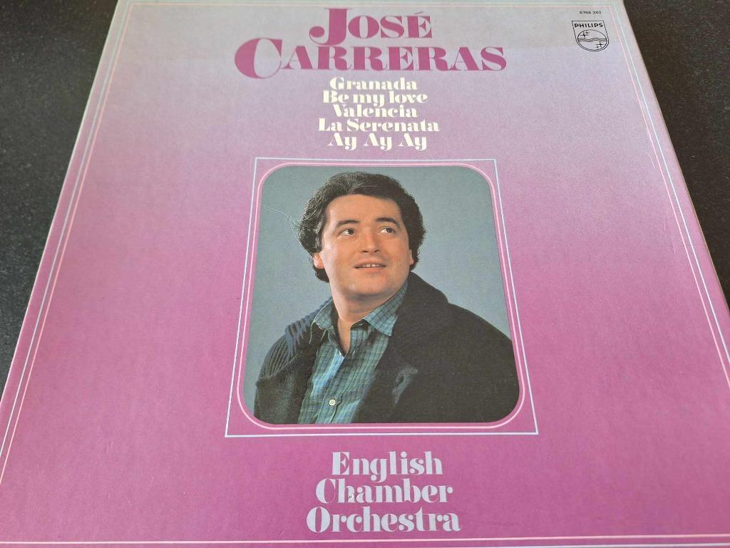 Carreras / Eco - Popular Songs Box 4 x Lp's Vinyl, Gebruikt, Opera of Operette, Ophalen of Verzenden, 12 inch