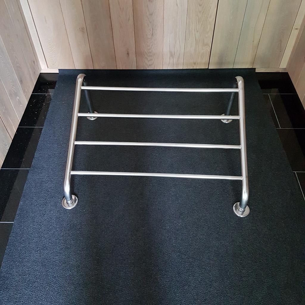 droogrek handdoekrek inox, Ophalen of Verzenden, Inox