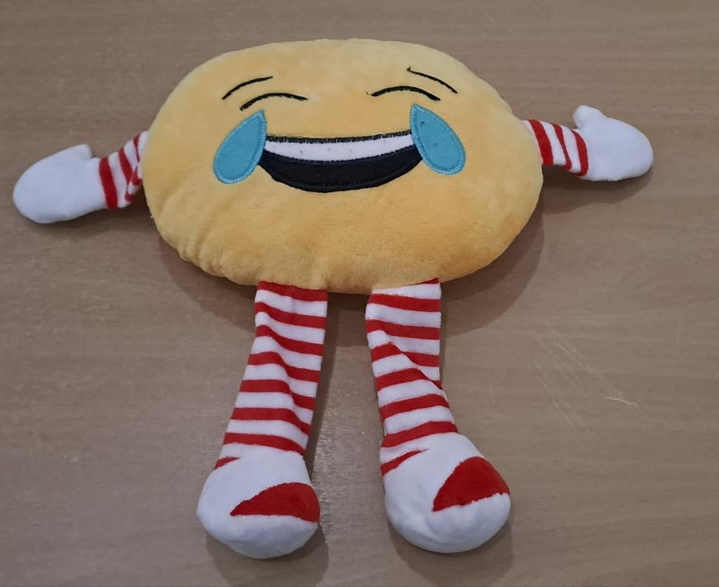 Emoji knuffel met zuignap, Kinderen en Baby's, Ophalen of Verzenden, Zo goed als nieuw, Overige typen