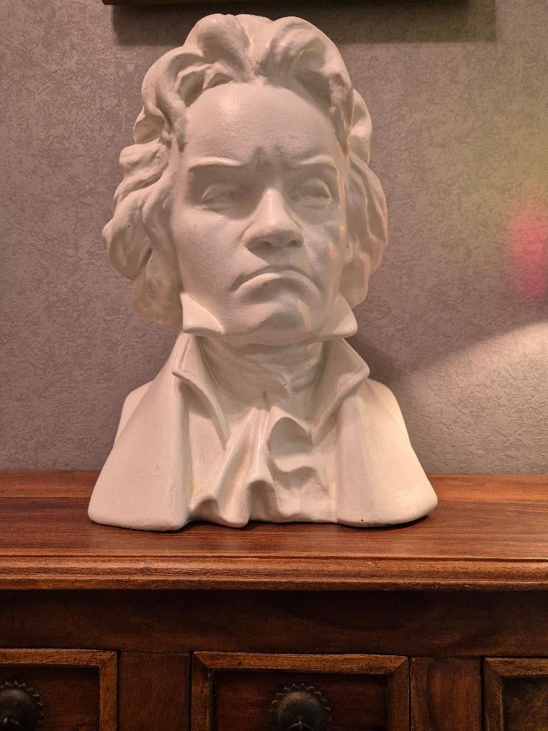 Beeld van Beethoven., Antiek en Kunst, Ophalen