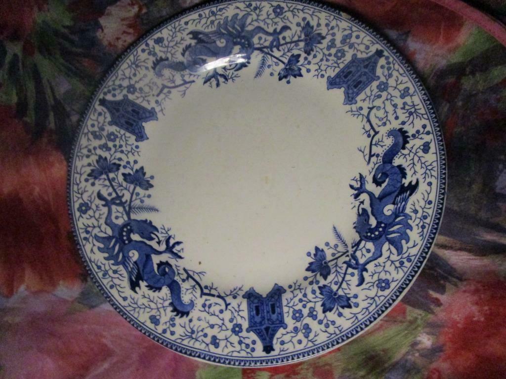 4 assiettes plattes "dragon ", Maison & Meubles, Envoi, Neuf