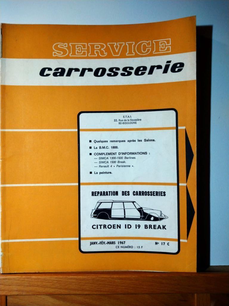 RTA - Citroen ID 19 Break - Revue technique automobile, Envoi