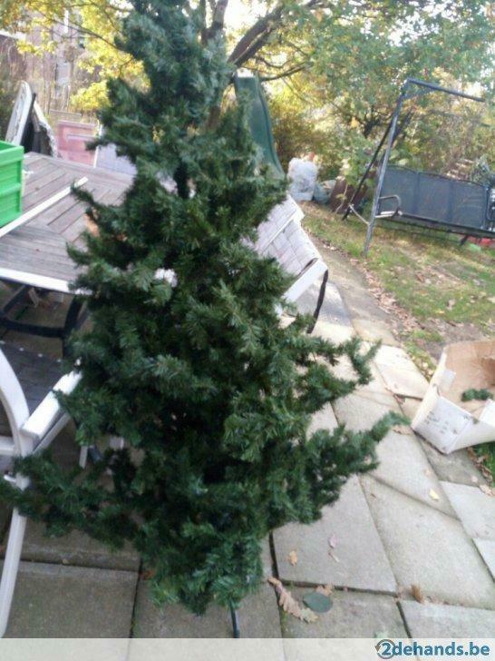 kerstboom kunststof, Diversen, Gebruikt