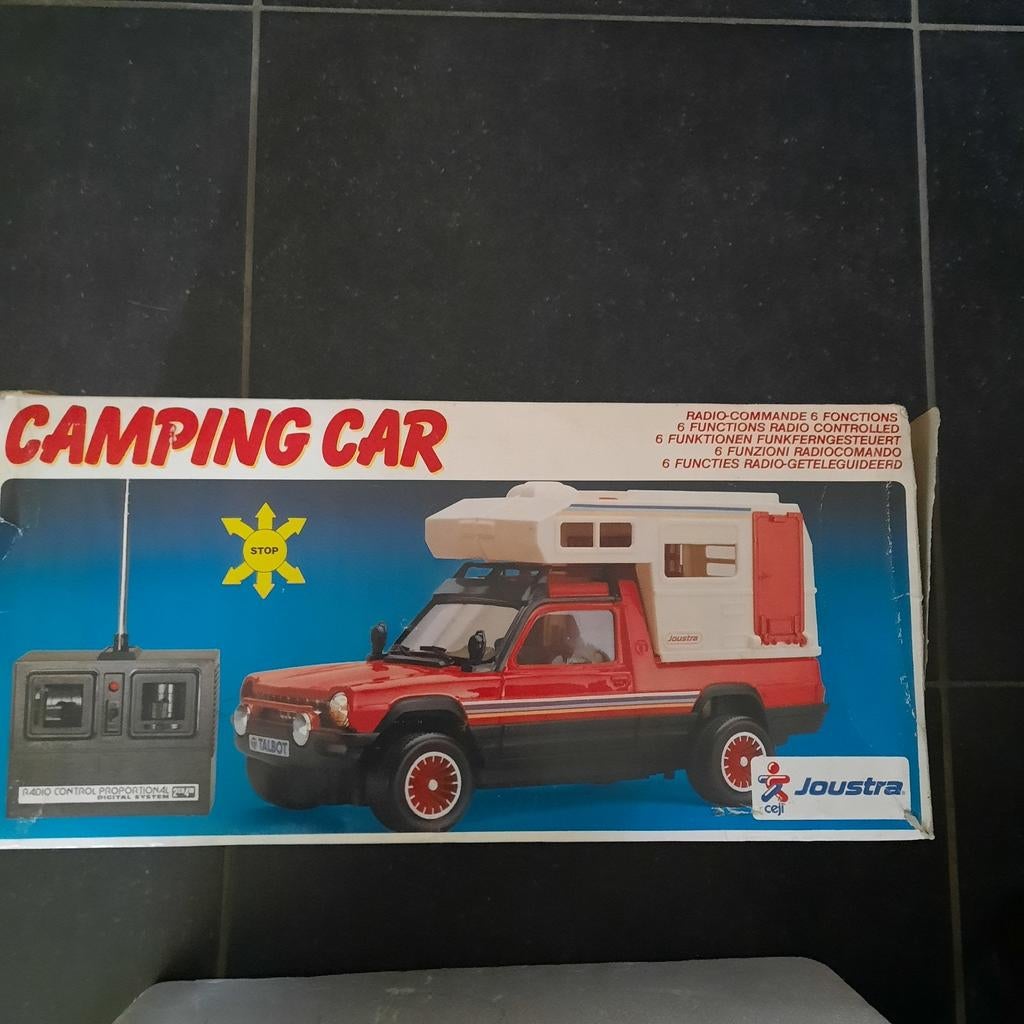 Camping car met afstandsbediening , jaren ' 70 - ' 80 ., Ophalen of Verzenden, Gebruikt