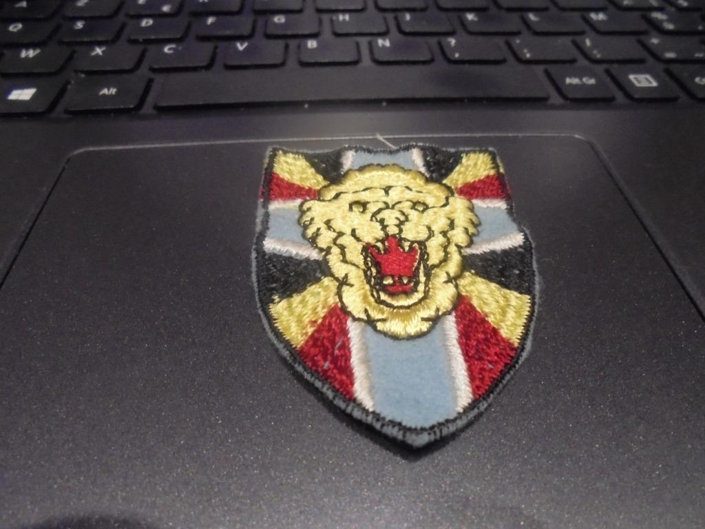 3de para kenteken, Verzamelen, Ophalen of Verzenden, Landmacht, Embleem of Badge