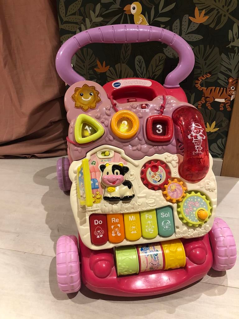 Vtech baby walker, Kinderen en Baby's, Ophalen, Gebruikt, 6 maanden tot 2 jaar