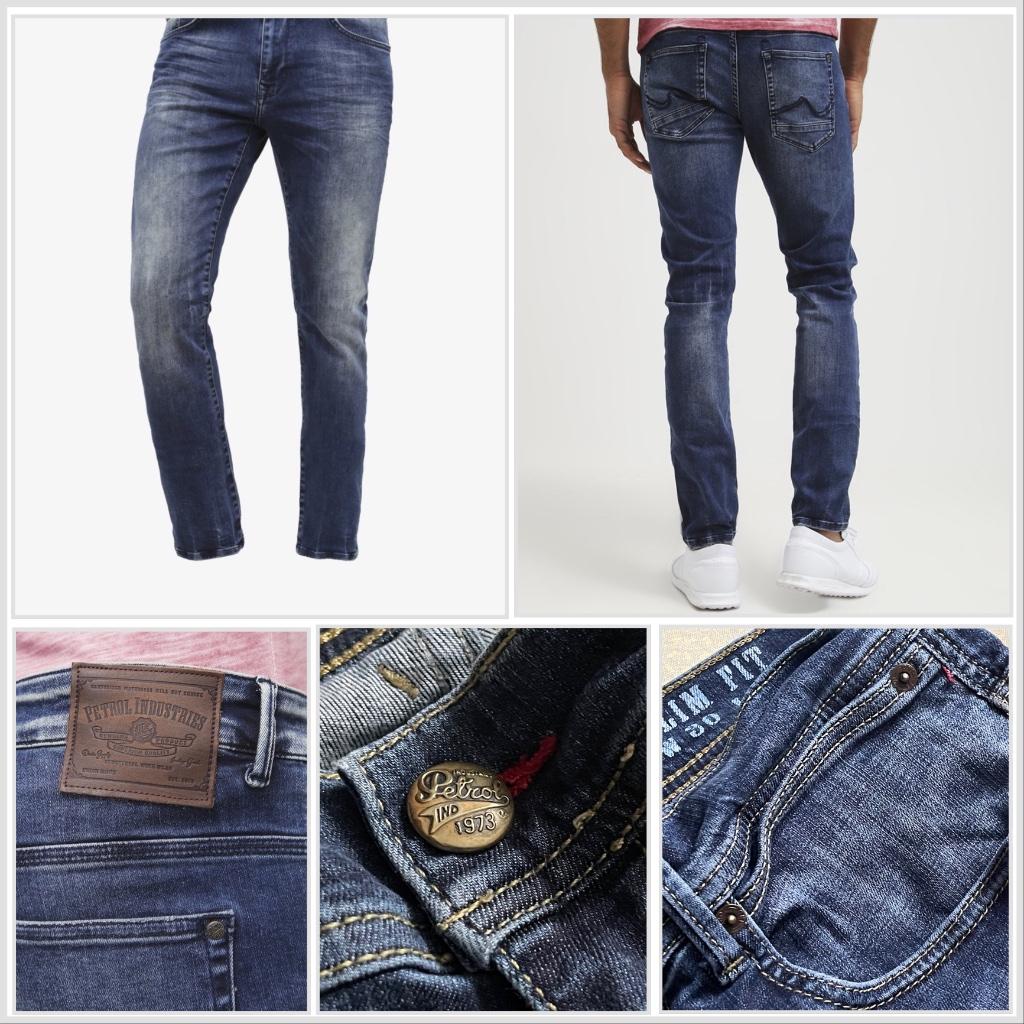 Jeans - Petrol Industrie - Slim Fit - blauw, Petrol Industries, Blauw, W32 (confectie 46) of kleiner, Ophalen of Verzenden