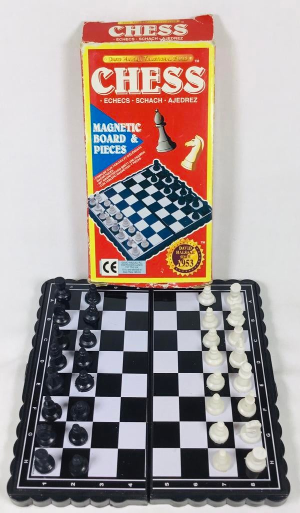Schaakspel chess vintage reisspel 80’s 90’s, Gebruikt, Onbekend@gmail.com, Een of twee spelers, Onbekend