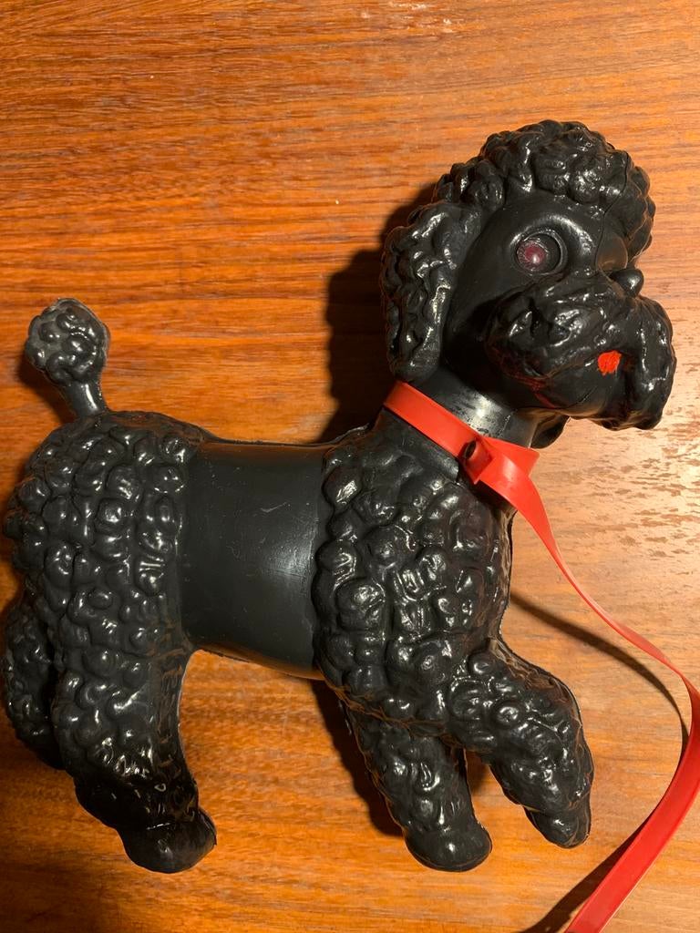 Vintage poedel 1950-1960, Antiek en Kunst, Ophalen of Verzenden