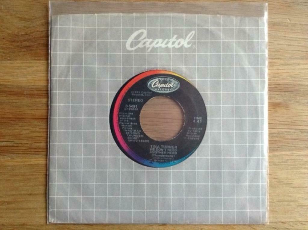 single tina turner, Cd's en Dvd's, Vinyl Singles, Ophalen of Verzenden, Rock en Metal, Single