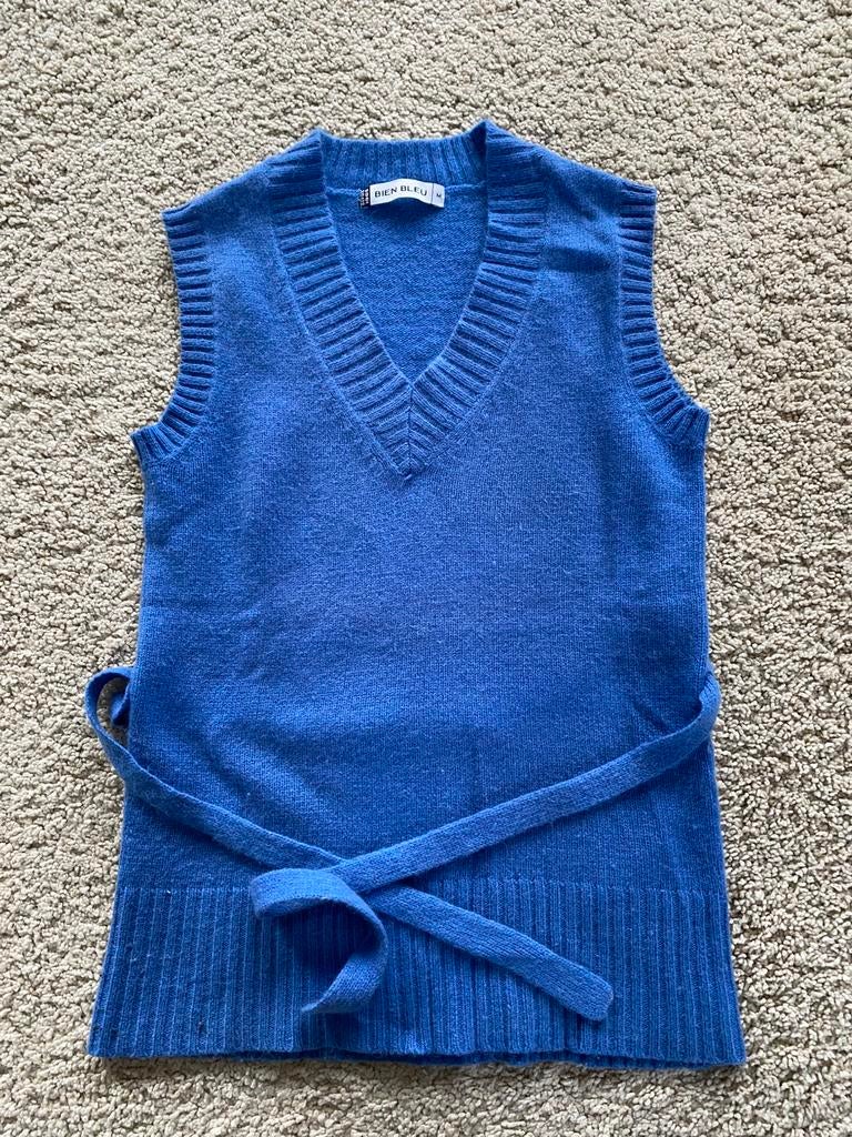 Debardeur Bien Bleu medium, Kleding | Dames, Maat 38/40 (M), Blauw, Ophalen of Verzenden, Zo goed als nieuw