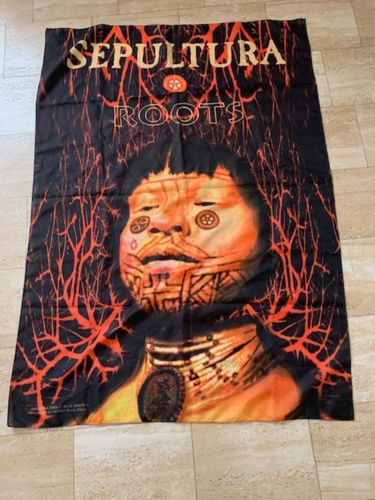 SEPULTURA - vlag, Cd's en Dvd's, Ophalen of Verzenden, Zo goed als nieuw