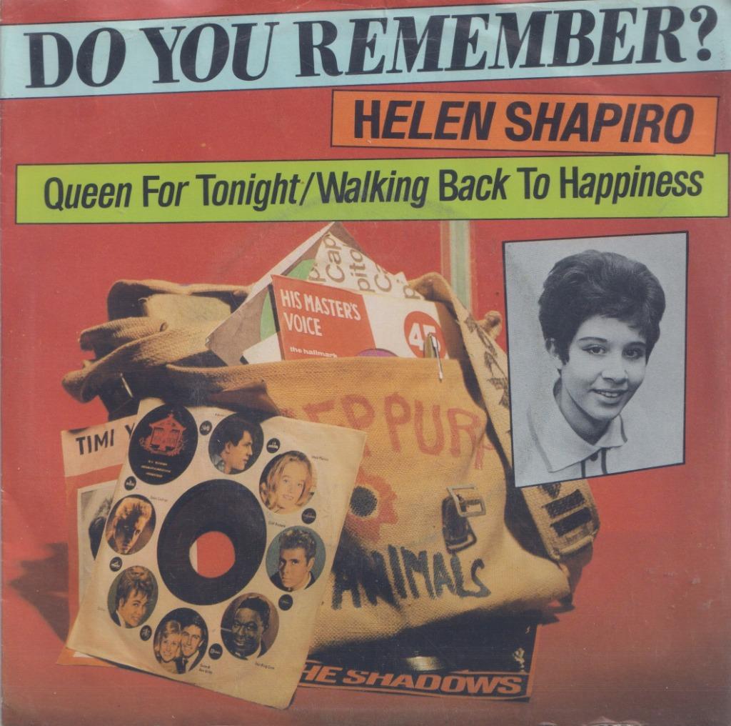 Helen Shapiro – Queen for tonight / Walking back to happines, Enlèvement, Utilisé, Pop