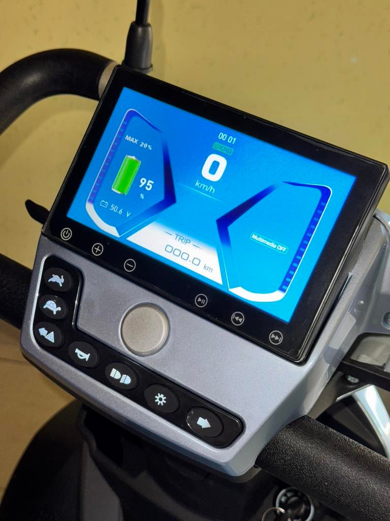 scooter de luxe voiturette PMR électrique Mobietech (Nouveau, Enlèvement ou Envoi, Pliant, Neuf, Fauteuil roulant électrique