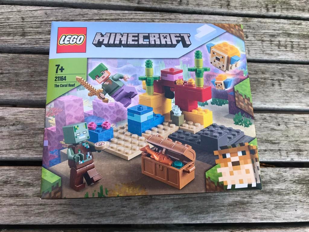 Lego  21164 The Coral Reef - Koraalrif -Minecraft - sealed, Kinderen en Baby's, Speelgoed | Duplo en Lego, Nieuw, Lego, Complete set
