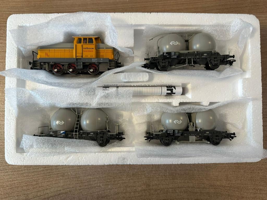 Marklin HO 28452 Set Leerdam met Delta Code - Originele Verp, Enlèvement ou Envoi, Courant alternatif, Comme neuf, Set de Trains