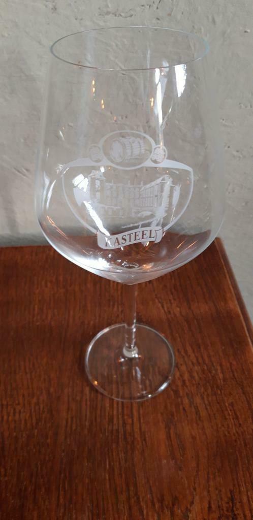 Kasteelbier Cuvee du Chateau bierglazen, Ophalen of Verzenden