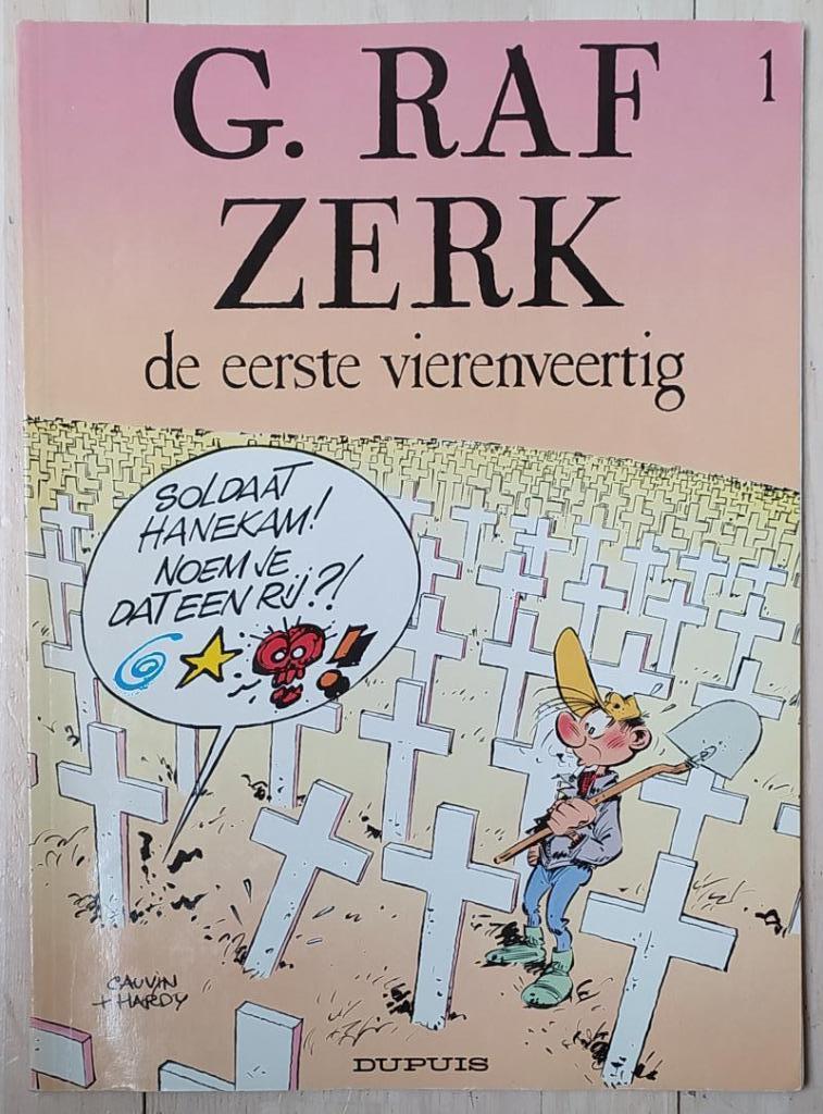 strips G. Raf Zerk, Ophalen of Verzenden