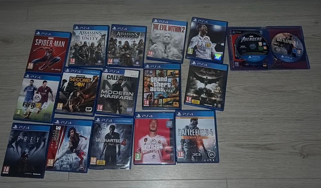 PS4 spelletjes, Ophalen, Gebruikt
