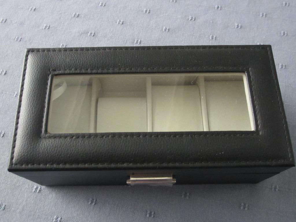 Juwelenkist voor 4 horloges (zonder horloge), Ophalen of Verzenden, Nieuw