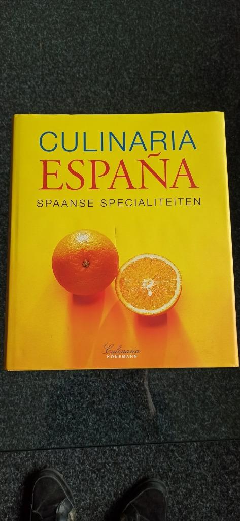Spaans Culinair Luxe boek 488 blz op glanzend papier, Boeken, Kookboeken, Ophalen of Verzenden, Nieuw, Spanje