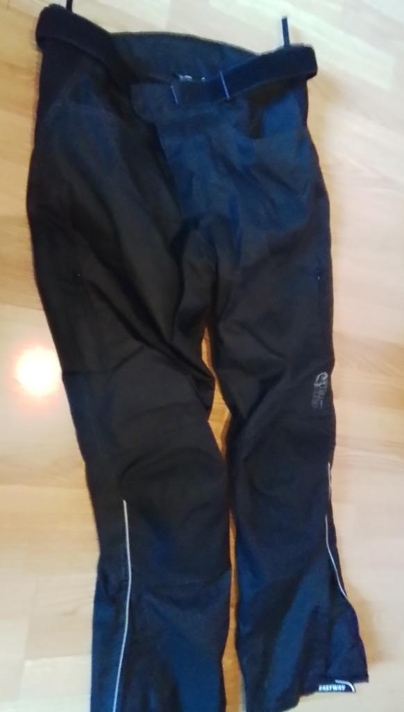 zwarte motorbroek met uitneembare winterbroek, Heren, Broek | textiel, Tweedehands, Fastway