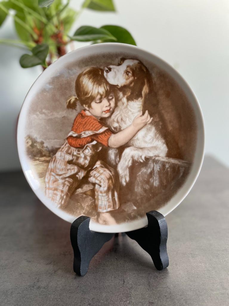 Decoratief bord van Royal Schwabap, Antiek en Kunst, Ophalen