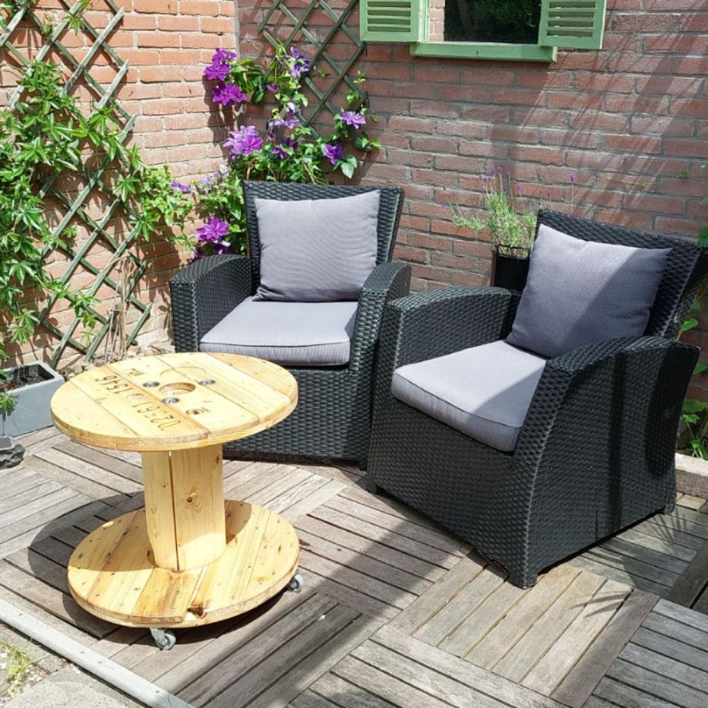 Houten haspel / kabelhaspel  / bobijn - diverse soorten, Ophalen of Verzenden, Gebruikt