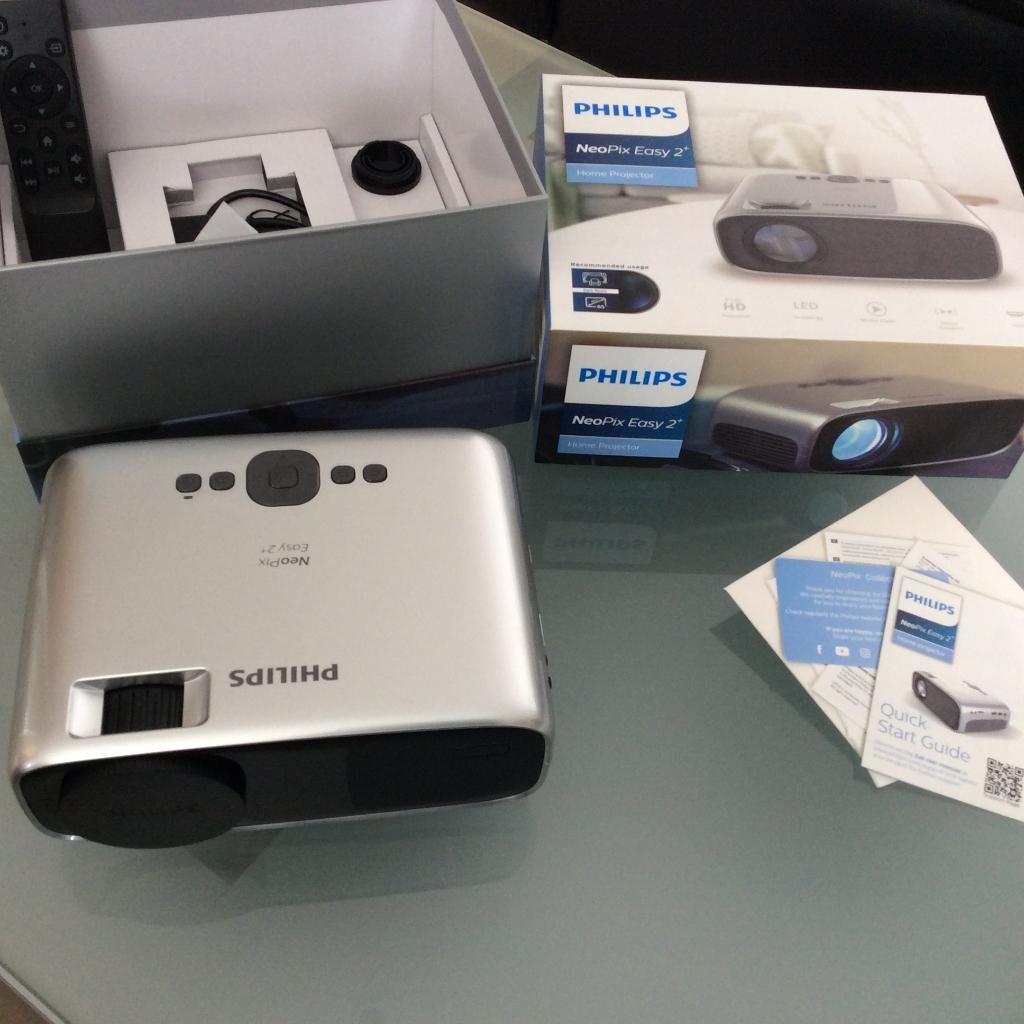 Home projector Philips Neopix Easy 2+ NPX442/INT, Ophalen of Verzenden, Nieuw, LED, Philips