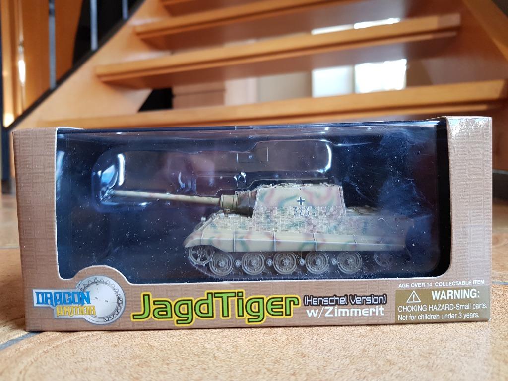 Dragon Armor 60109 Jagdtiger Henschel Version 1945 1/72, Enlèvement ou Envoi, Armée de terre, Miniature ou Figurine