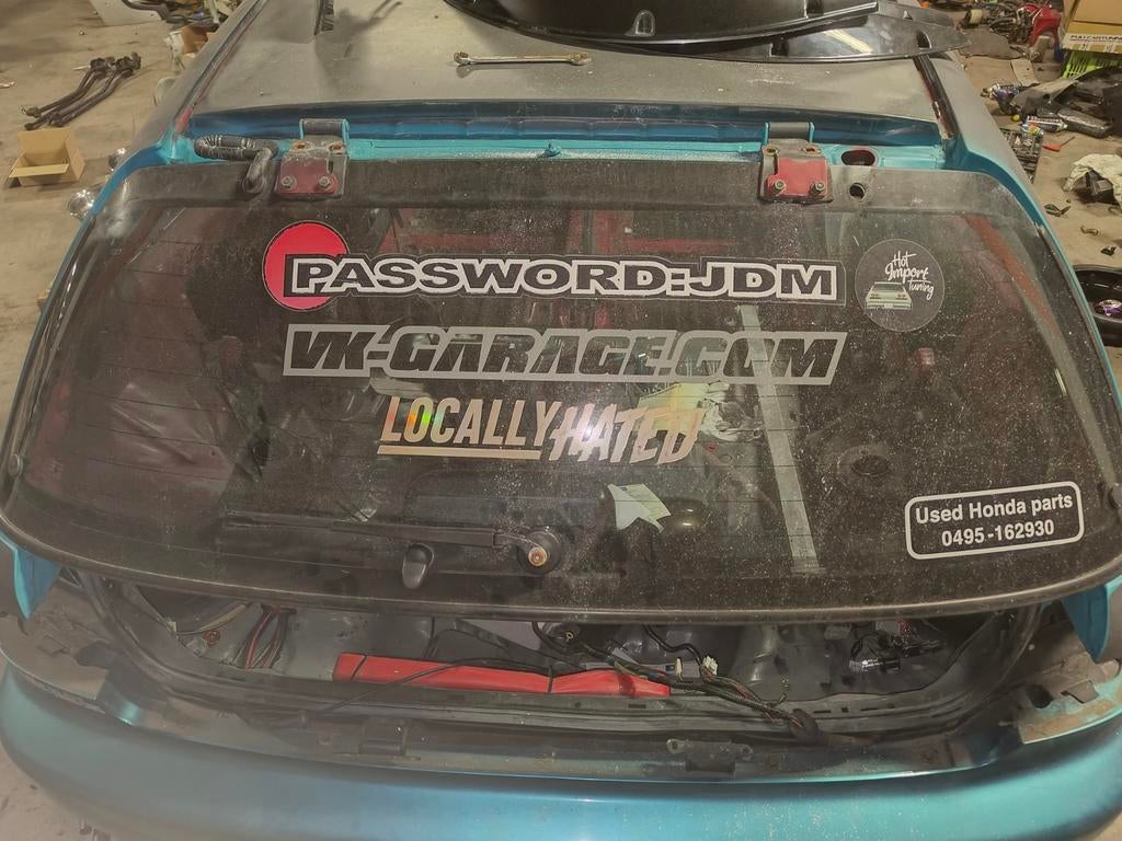 Achter raam Civic EG, Honda, Gebruikt, Achterklep, Ophalen of Verzenden
