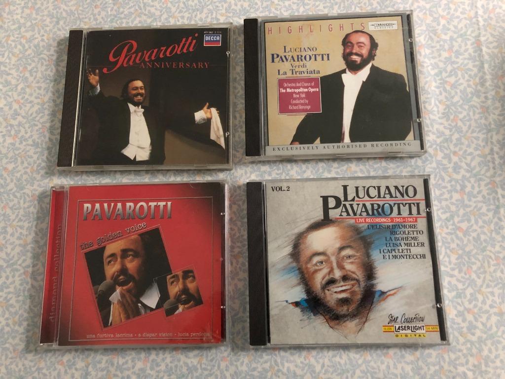 CD's Luciano Pavarotti (4 Stuks), Cd's en Dvd's, Ophalen of Verzenden