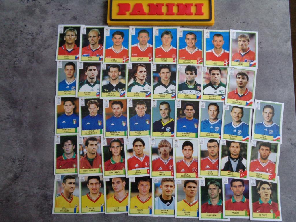 Autocollants de football PANINI EURO 2000 EC 43X ***********, Envoi