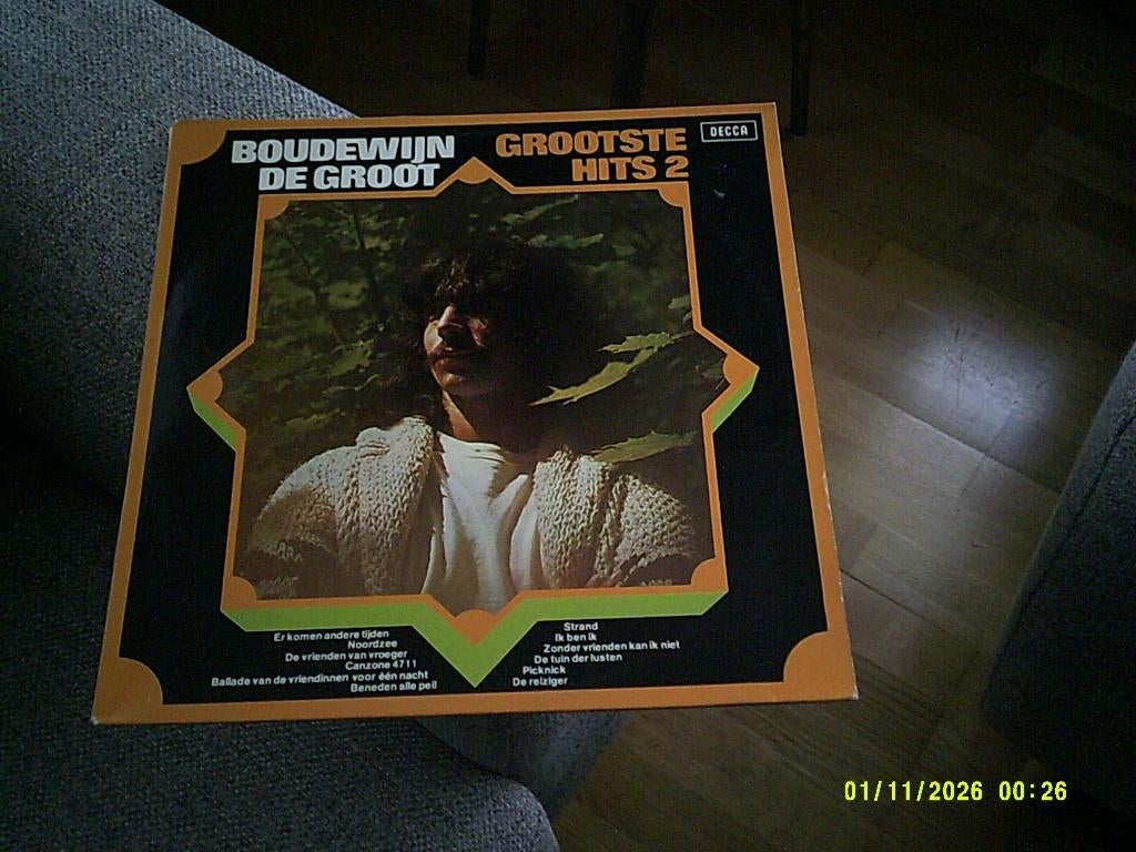 Boudewijn De Groot – Grootste Hits 2 Vinyl lp (1975), Cd's en Dvd's, Ophalen of Verzenden, Zo goed als nieuw, 12 inch, Pop