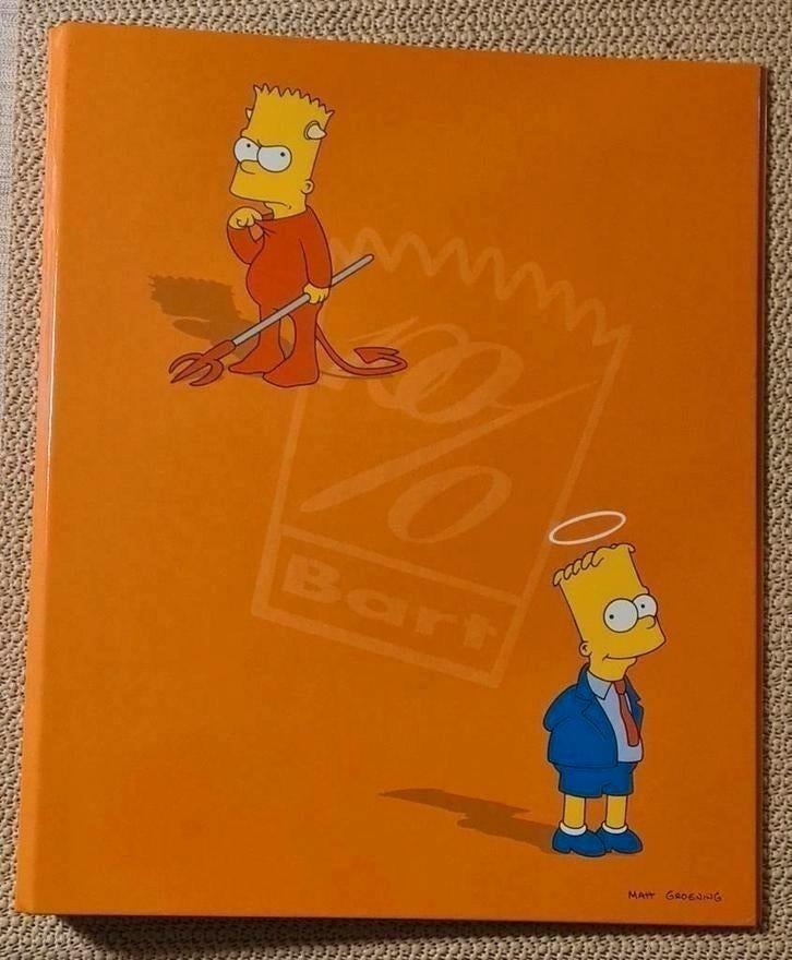 Ringmap "Bart Simpson", Verzamelen, Ophalen of Verzenden, Nieuw, Tv, Gebruiksvoorwerp