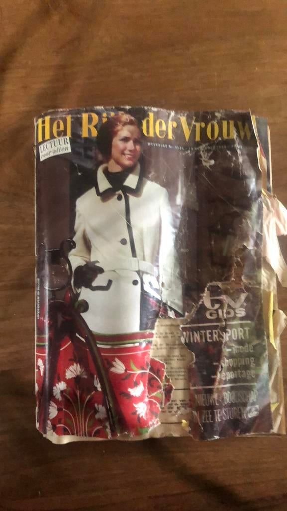 Vintage Rijk Der Vrouw  16 november 1966, Ophalen of Verzenden