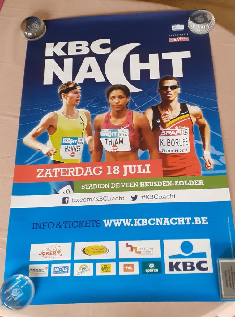 Posters Belgische Sport Nafi en Remco, Verzamelen, Rechthoekig Staand, Ophalen of Verzenden, Zo goed als nieuw, Sport