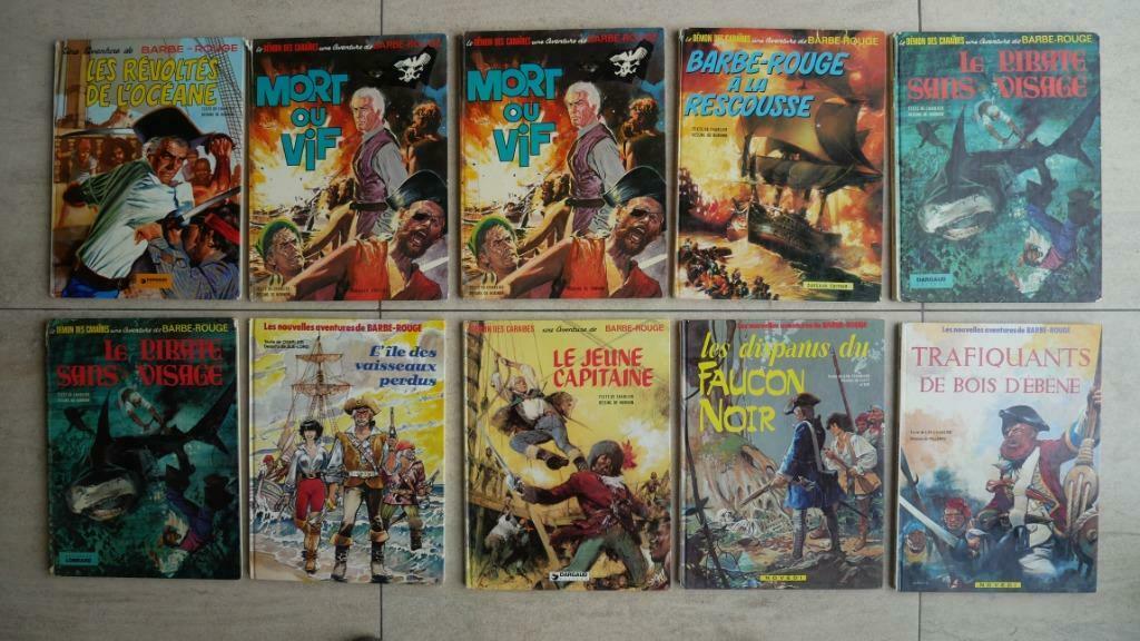 BD Barbe-Rouge Révoltés Mort Rescousse Pirate Ile Jeune Disp, Enlèvement ou Envoi
